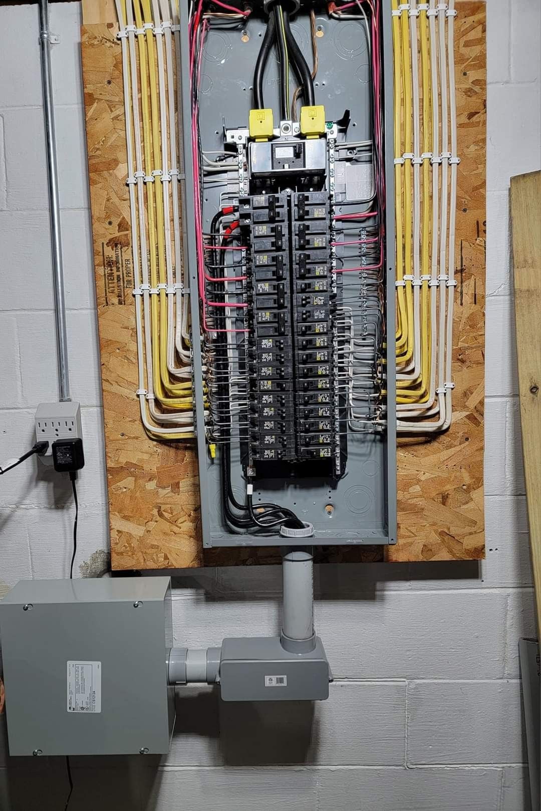 New 200A electrical panel installation in Toronto